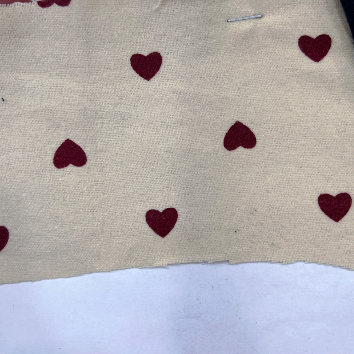 特价精选染色桃心爱心衬裙动物印花其他棉类面料10#浅皮粉衬衫花