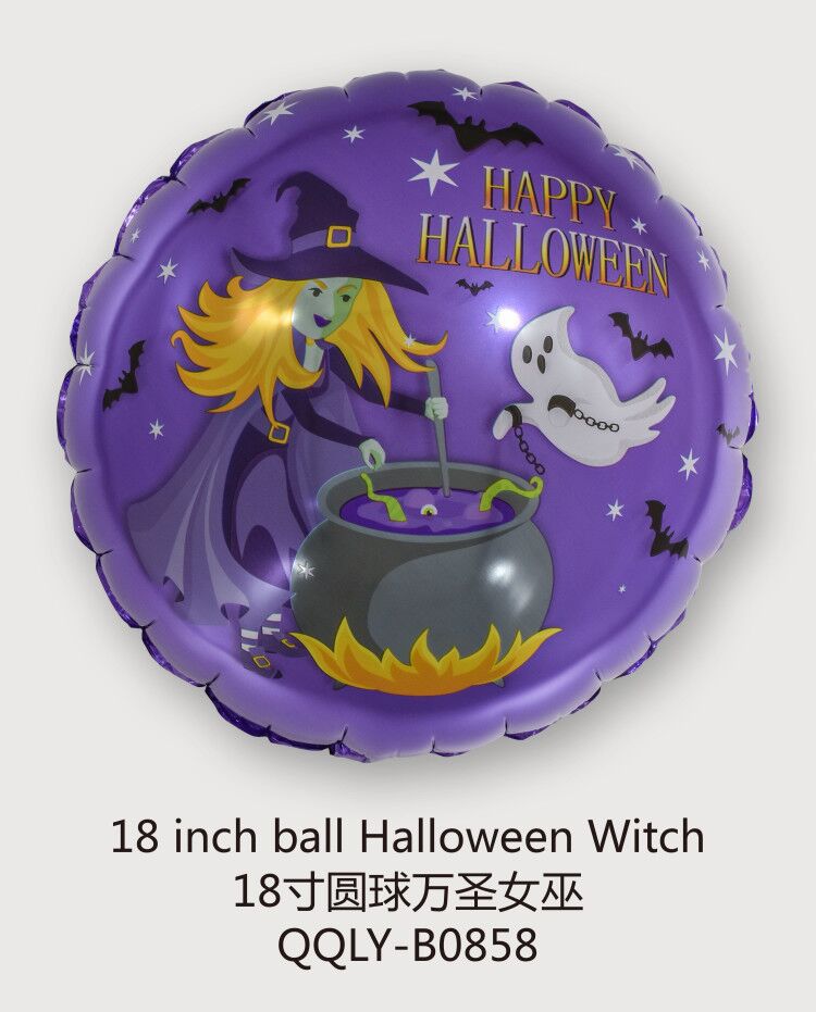 18寸圆球万圣女巫