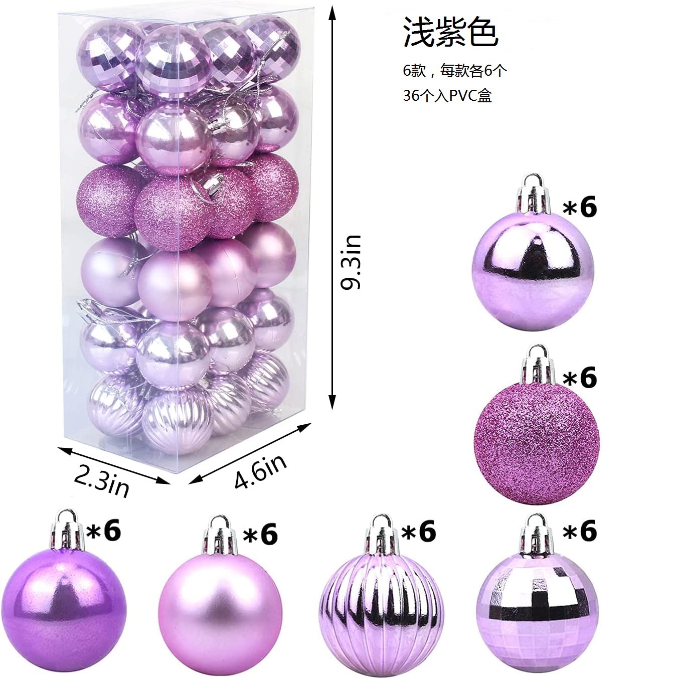 Navidad nueva Bola de forma especial 36 Navidad árbol de Navidad decoración colgante pequeño colgante cuadrado bola sandía traje