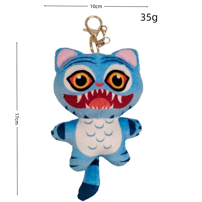 跨境新k-pop demon hunters plush 猎魔女团动漫老虎玩偶毛绒玩具|undefined