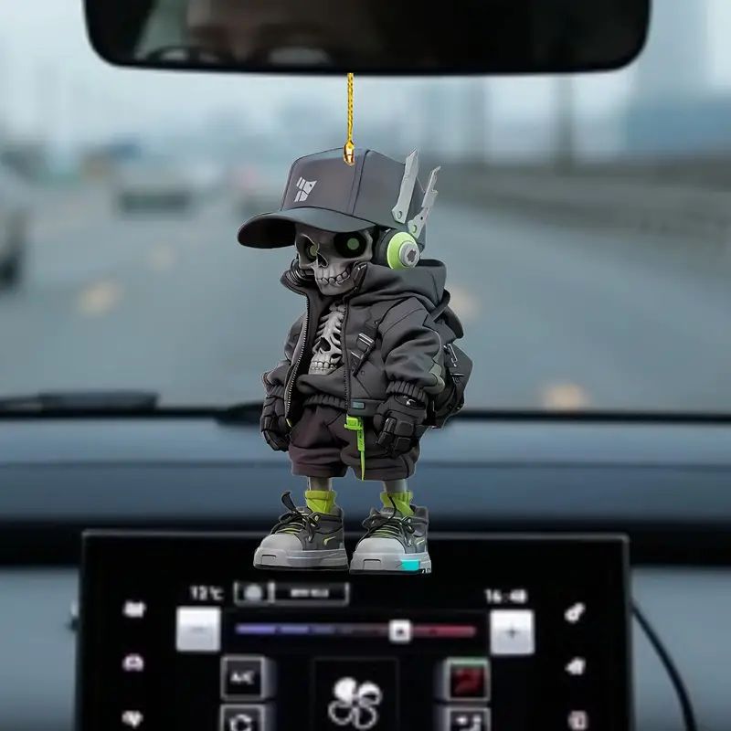 Nuevo acrílico transfronterizo plano decorativo creativo colgante de tropas especiales colgante de decoración de espejo retrovisor