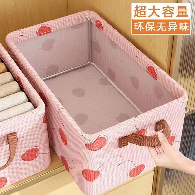 Home wardrobe tiered storage boxes large capacity autumn and winter clothing organizer, clothing drawer-style universal storage basket