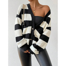 F 26764 Striped Mink Fleece Jacket ���Ʒ�ˮ�������׿羳
