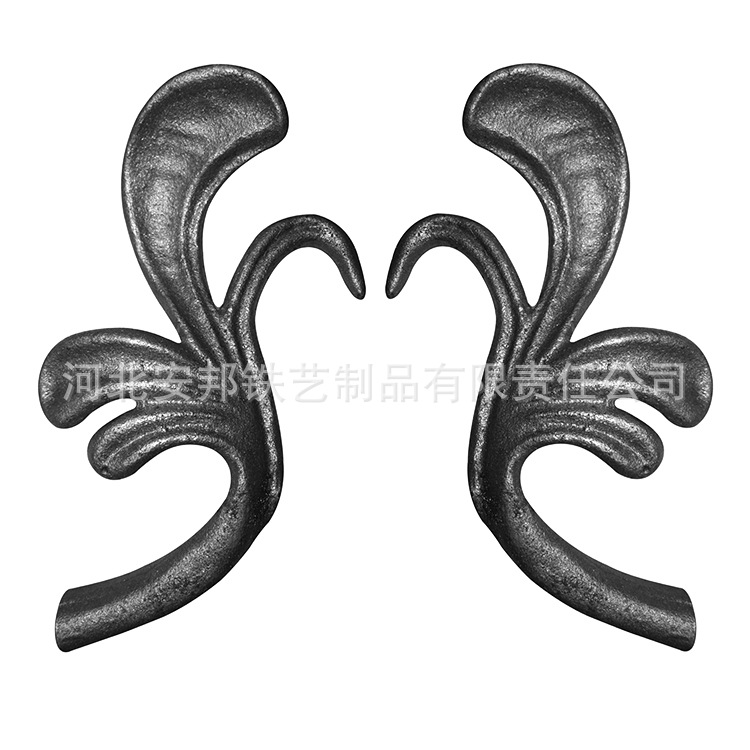 4266铁艺铸钢件   铁艺装饰配件   铁艺花叶配件  铁艺大门门花