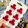 Three round [wine red] 1 piece