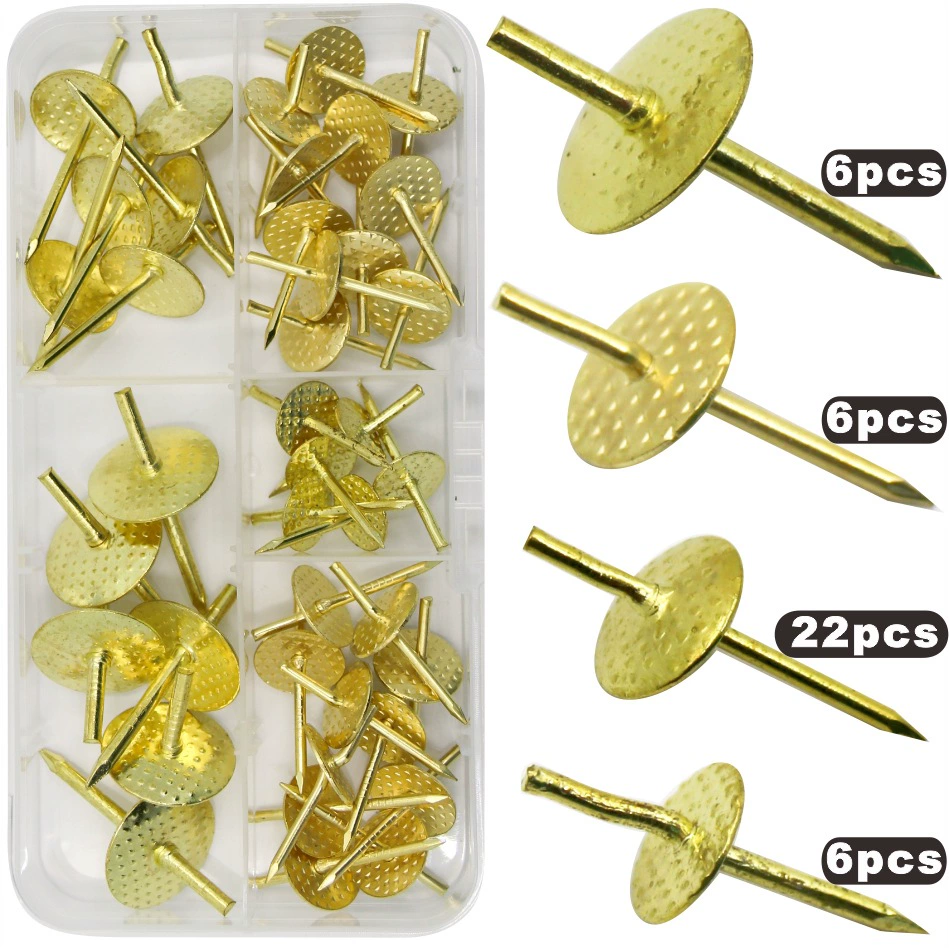 Трансграничная новая комбинация 60 фунтов цветочных гвоздей 40 смешанных наклонных гвоздей 20LB в коробке фоторамки