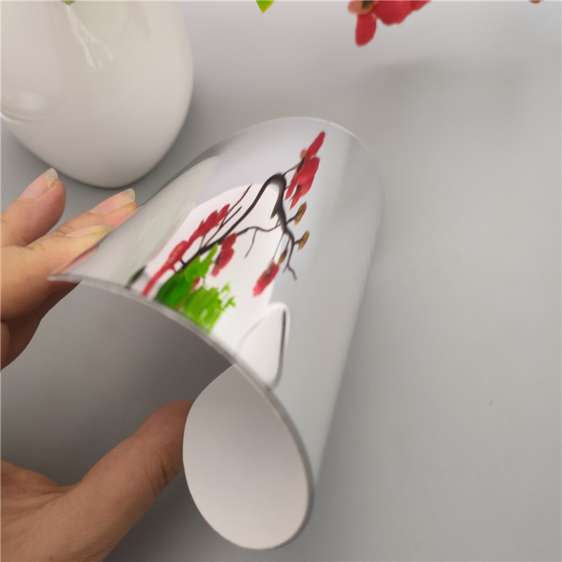 PC电镀镜片pet塑料反光镜面 petg银色儿童玩具镜片贴纸针缝塑料镜