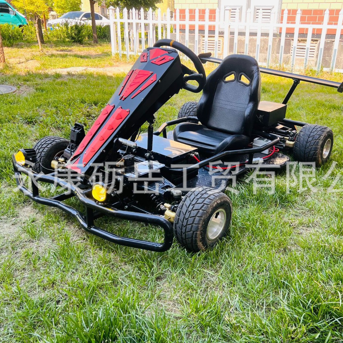 Nuevo kart de velocidad extrema 130 mph deportivo eléctrico pantalla grande kart competitivo edición de pista