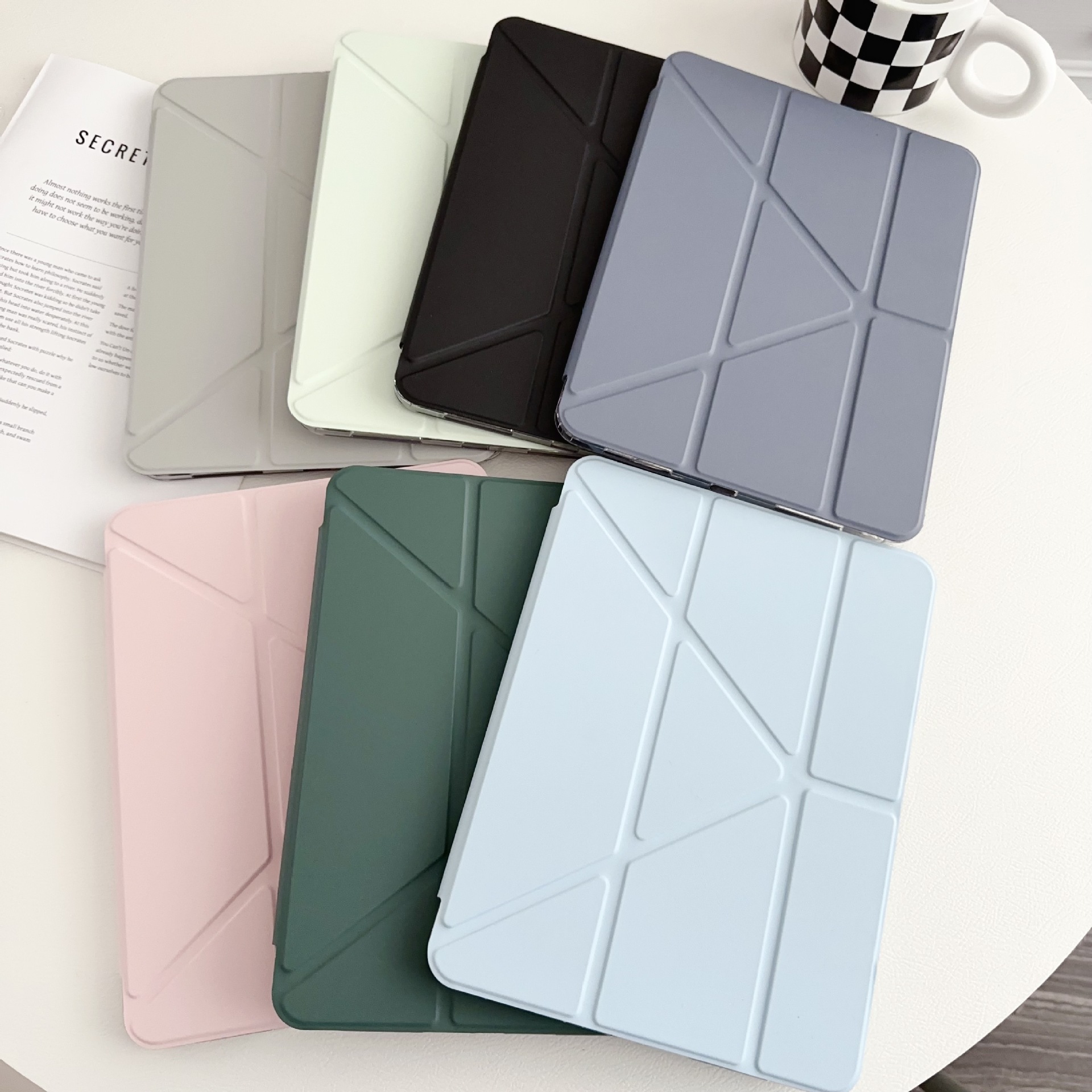 Suitable for Huawei Mate Pad Pro 13.2 Air 11.5 11 Acrylic Y-Fold Deformable Pen Slot Protective Cover