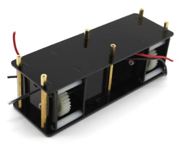 Caja eléctrica de desaceleración del tanque de doble eje