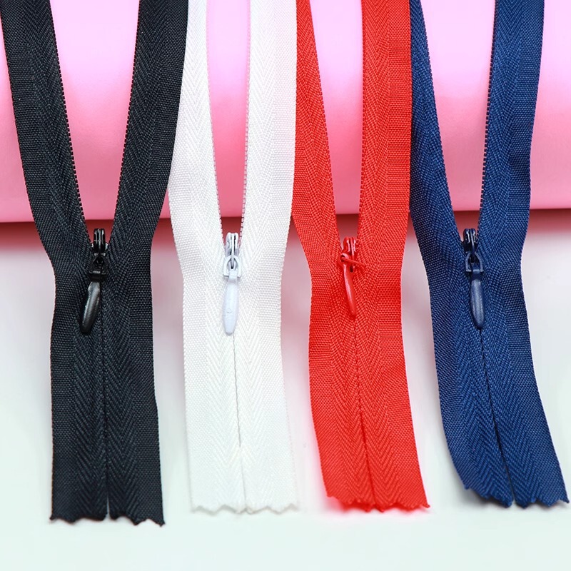 Factory wholesale invisible zipper skirt pants shirt cloth invisible zipper 18-70CM color invisible zipper Factory wholesale invisible zipper skirt pants shirt cloth invisible zipper 18-70CM color invisible zipper