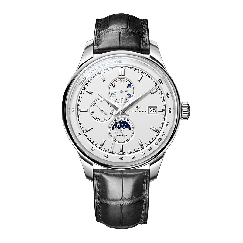 Poniger/Baoluni Automatic Mechanical Watch Men's Watch Manufacturer Wholesale Dropshipping P8.15