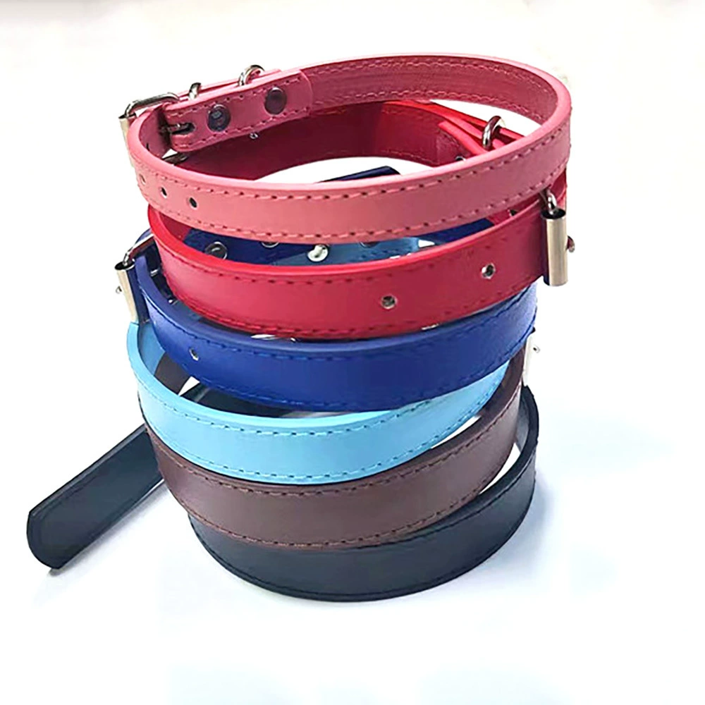 Amazon новый Dog collar световая доска PU ошейник для домашних животных шея для кошек и собак универсальные