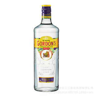 37.5&deg;���D��Gordon&rsquo;s����ζ���ؽ��700ml Ӣ��ԭƿ�M�����