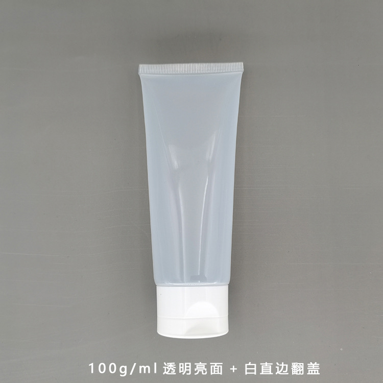 Botella vacía de 100g 100ml para productos de cuidado de la piel, cosméticos, tubo transparente para gel, esencia, loción, subenvasado, en stock.
