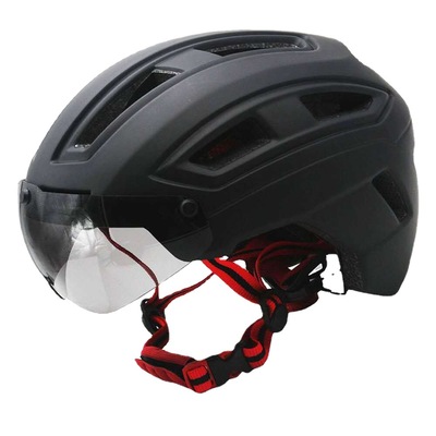 厂家LED风镜磁吸头盔  自行车头盔 骑行头盔单车头盔定制|ru