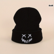 I 21418 Minimalist knit beanie ��Լ��ɫ������֯ñ�羳��