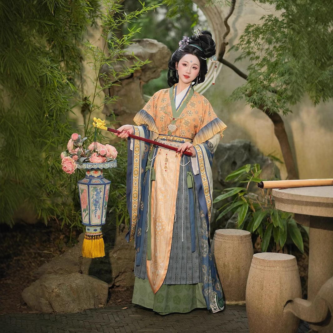 Original Hanfu [Immortal Figure] Traditional Costume Restoration of National Style Immortal Clothing Non-heritage Traditional Improvement of National Style