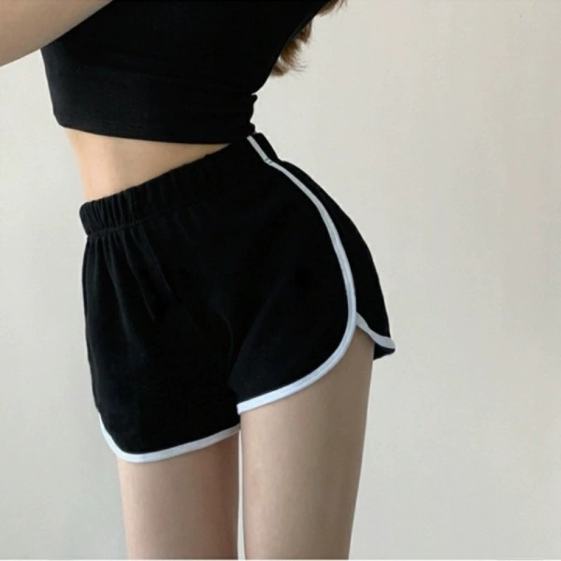Спортивные шорты, брюки, бренд overall для спортзала на досуг, коллекция 2023 года, высокая талия, свободный силуэт