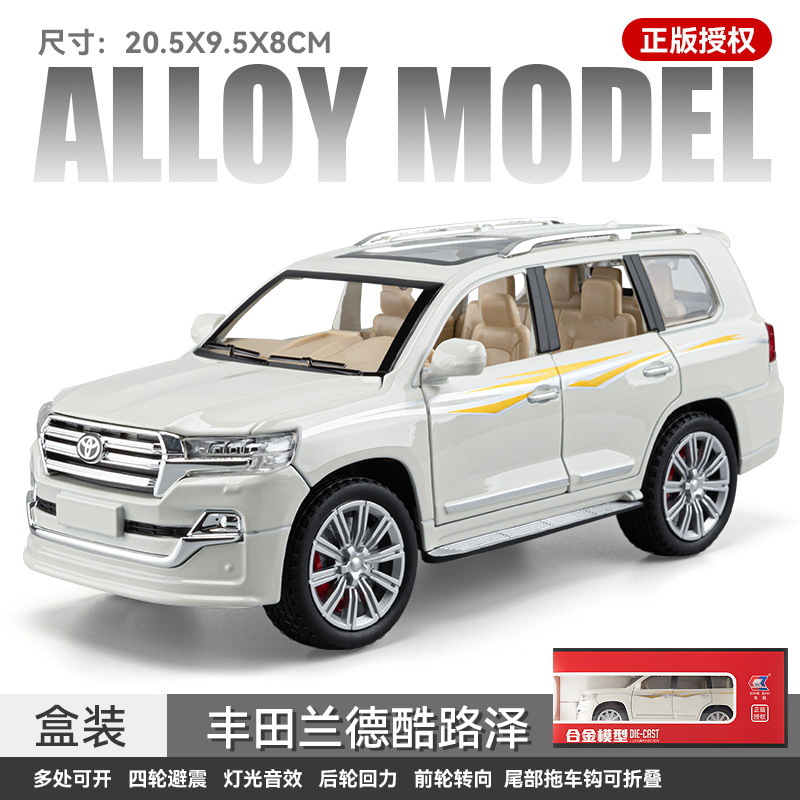 Auténtico autorizado 1: 24 colección de coches de aleación Range Rover para jugar con ventanas hechas a mano, exhibiciones de colección