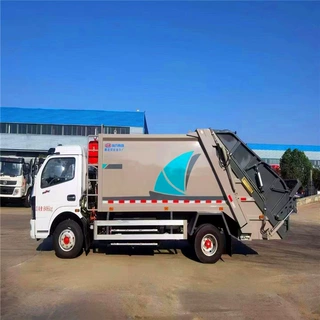 东风多利卡10方定制压缩式垃圾车 12方自动化环卫压缩垃圾清运车