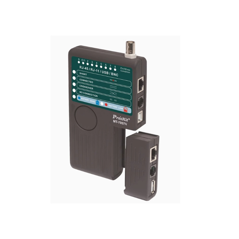 正品台湾宝工MT-7057N 网路 测线仪 网络 电话 USB BNC 4合1测试