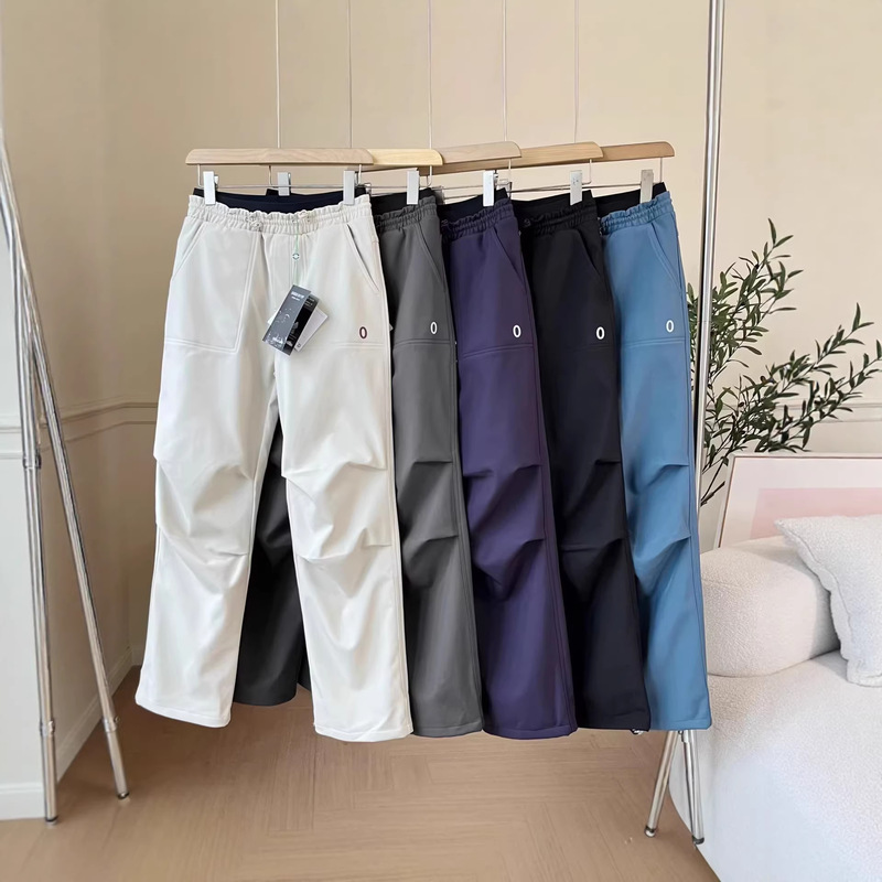 Fleece-Lined Warm Pants~Mountain-Style Windproof and Water-Resistant Parachute Pants 2026 Spring New Thickened Outdoor Casual Pants for Women Fleece-Lined Warm Pants~Mountain-Style Windproof and Water-Resistant Parachute Pants 2026 Spring New Thickened Outdoor Casual Pants for Women