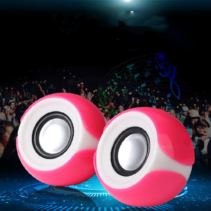 Altavoz USB Yu Shuo para Computadora y Oficina, Graves Potentes, Mini Altavoz