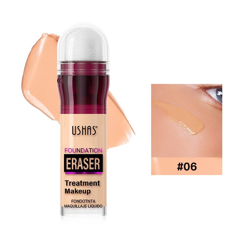 USHAS Europa y los Estados Unidos en stock de esponge de cabeza de esclarecedor, esclarecedor transparente, maquillaje suave y humectante UC009B