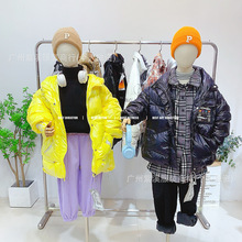 炸街熊猫冬季中大童羽绒服欧抱抱品牌折扣童装尾款清货批发