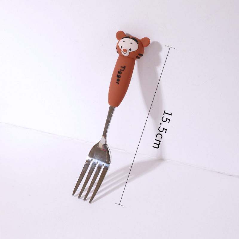 Disney cucharas de acero inoxidable cucharas portátiles cucharas de dibujos animados cucharas para niños cucharas de sopa caseras