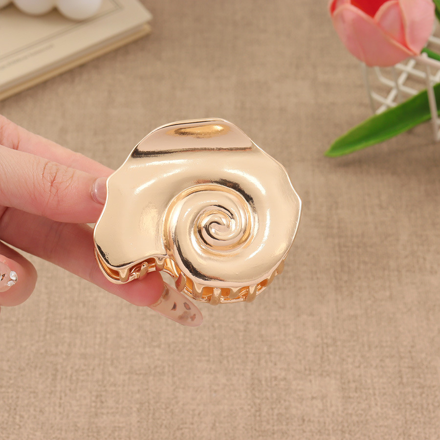 50g Weight Hair Claws Hair Accessories Type 1 Piece Quantity Daily, Street Occasion Zinc alloy Material Conch, Shell Pattern All Seasons Season Women's Gender IG Style Style IG Style Women's Conch Shell Zinc Alloy Hair Claws 10