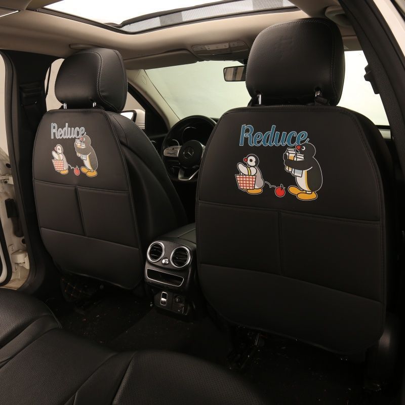 Car seat back anti-kick pad, universal protective pad for rear-seat children, anti-wear pad, anti-dirt protective pad for the rear seat of the car