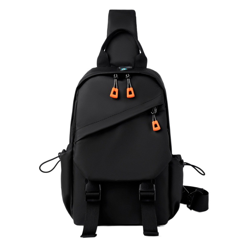 Bolso de pecho para hombre, bandolera con puerto de carga USB, bolso de hombro para hombre, nuevo bolso de otoño para hombre, fabricante mayorista