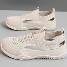 2025小白鞋子女夏季新款韩版ins女学生休闲镂空百搭飞织女鞋|undefined