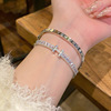 Zirconium, ring, advanced bracelet, universal fashionable bag, jewelry, high-quality style, wholesale