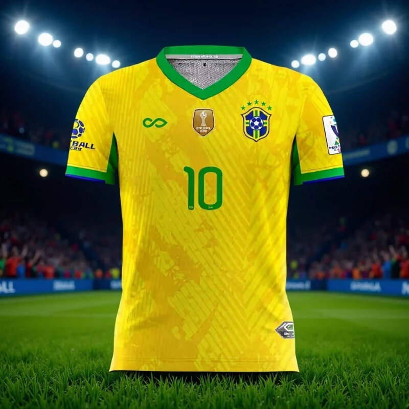 2026 New Model Saike Football Uniforms World Cup Brazil Series Quick-Drying Football Training Uniforms for Adults and Youth 2026 New Model Saike Football Uniforms World Cup Brazil Series Quick-Drying Football Training Uniforms for Adults and Youth