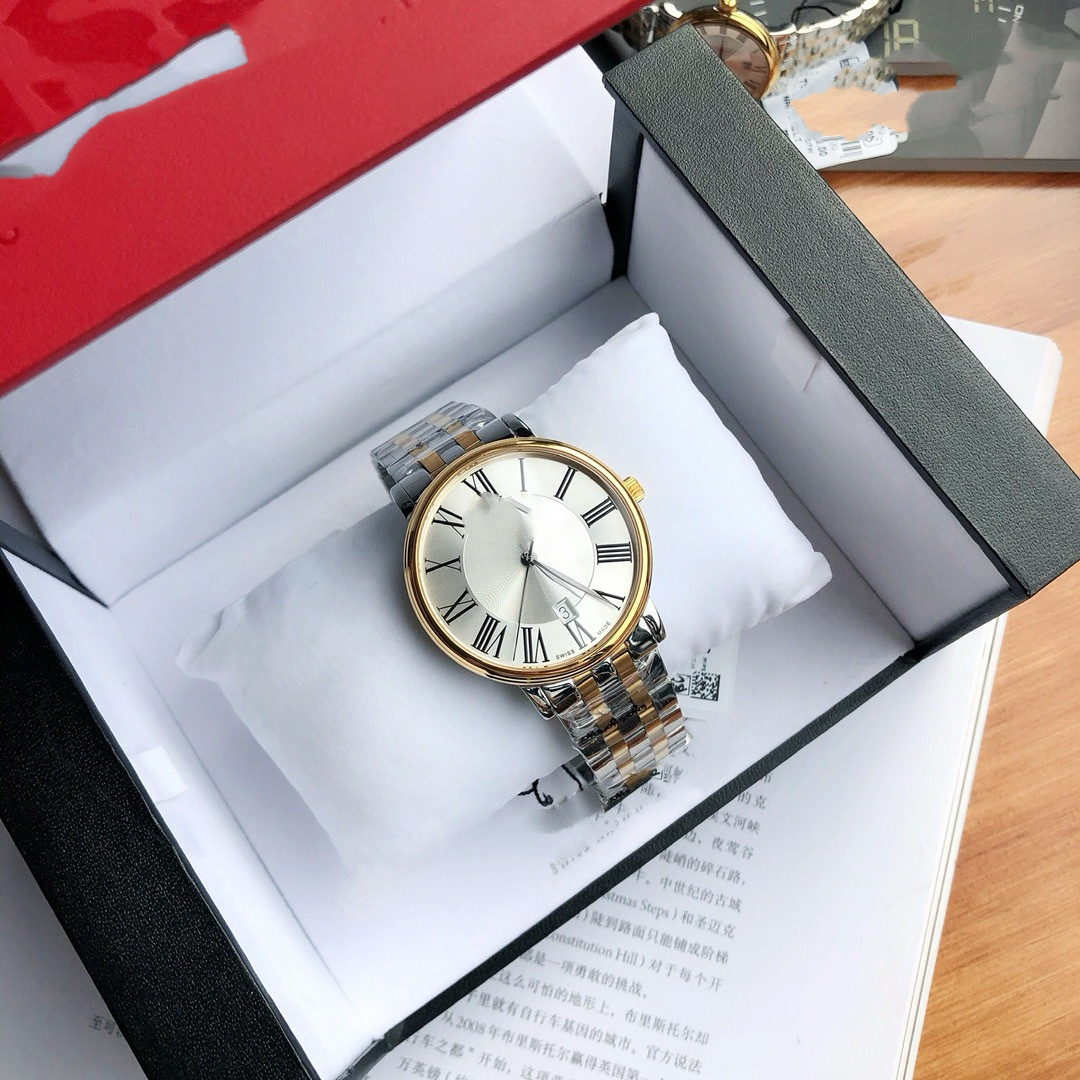 Caja de regalo de mostrador de hombre dorado de Carson