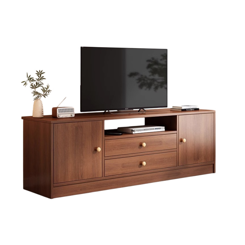 Gabinete de televisión sala de estar 2025 nuevo pequeño armario de almacenamiento doméstico en un armario de piso alto gabinete de televisión