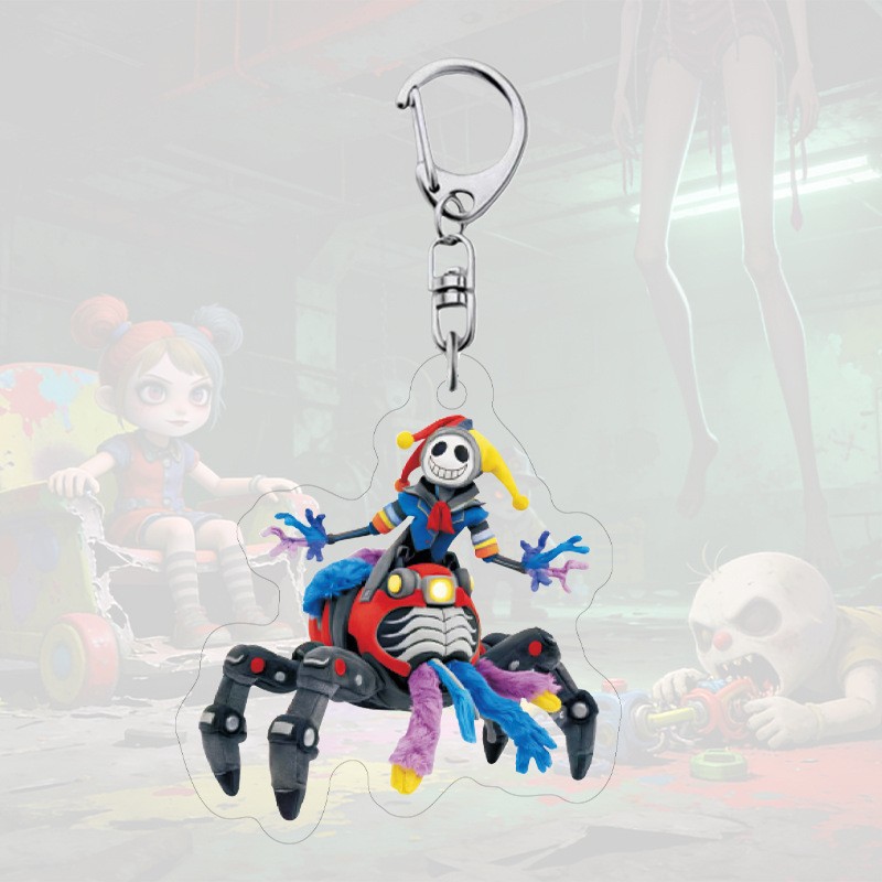 nightmare critters波比4游戏卡通系列周边亚克力钥匙扣钥匙圈
