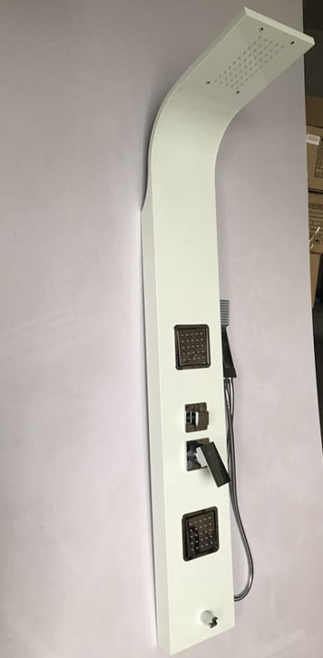 Pantalla inteligente de control de temperatura Pantalla de ducha multi-boquilla presurizada Pantalla de ducha de baño Pantalla de ducha de luz LED