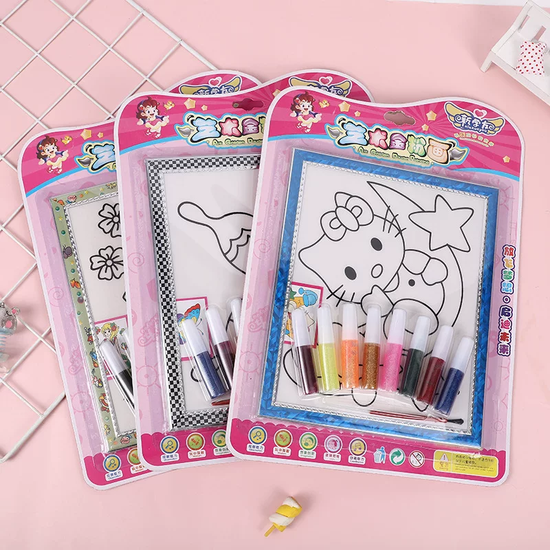 Big coloring book for kindergarten, toy, handmade, 6 pieces, graffiti, wholesale