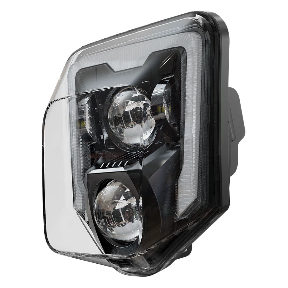 Применимо к Hoosiwana Мотоциклетная фара KTM Фара Мотоцикл Внедорожная Модифицированная Светодиодная лампа Сертификация E24