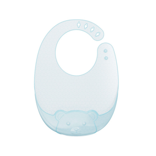 Baby Bib, Thin and Light Silicone Bib, Waterproof Baby Bib, Feeding Bib, Dishwasher-Safe Baby Bib, Spit-Up Bib