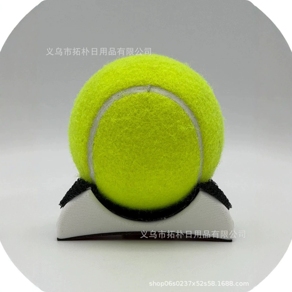 Держатель для теннисного мяча (PadelGrab) компактный быстрый подъём, лёгкий зажим, белый 7,5×3,2×2,6 см
