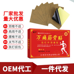 Wholesale Non-woven Fabric Pain Relieving Plaster for Knees and Waist, Night Market Gift Hot Selling, Dropshipping