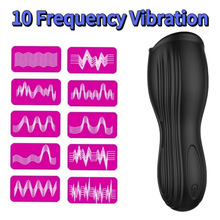 OMOBO男用飞机杯10频电动阴茎训练器延时锻炼器龟头情趣口交杯玩