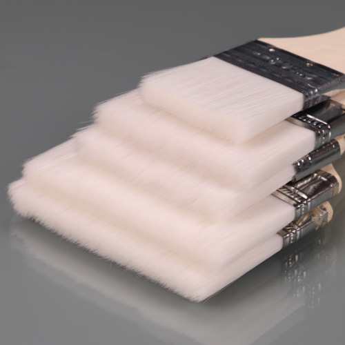 Water-based silk brush with wooden handle, water-based paint brush with soft bristles, latex paint brush, fine-bristle silk brush, manufacturer wholesale