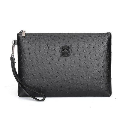 Bag for men 2021 new pattern fashion wallet business affairs Hand Envelope Men's bag Men's Ostrich Grab bag