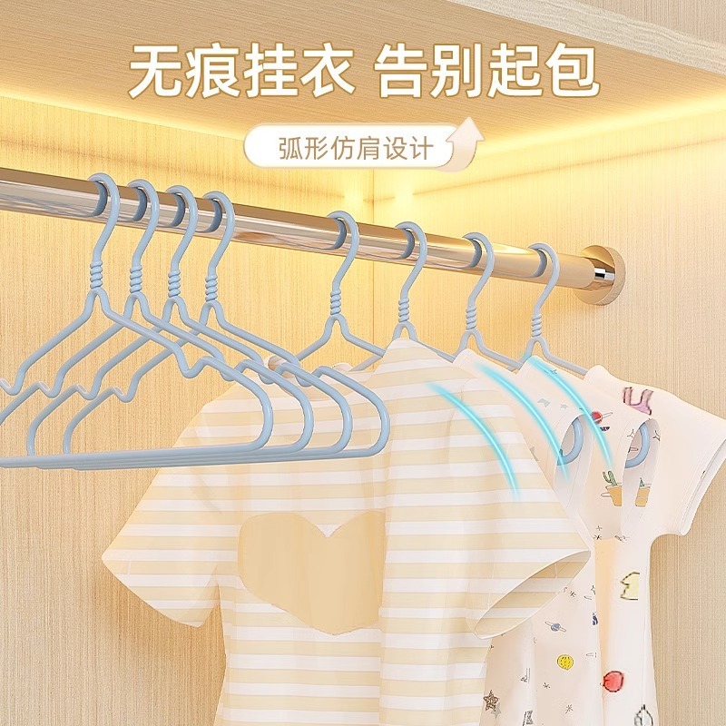 子供用衣類ハンガー、家庭用衣類ハンガー、ベビーシームレス滑り止め衣類ハンガー、ベビー服を保管するための特別な小さな衣類ハンガー|undefined